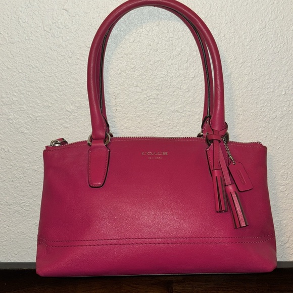 Coach Handbags - COACH Mini Rory Satchel Double Handles Hang tag, Tassels Zip Closure